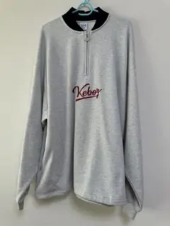 Keboz ハーフジップスウェット
