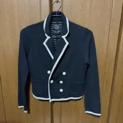 w closet 黒 ダブルブレスト テーラードジャケットのサムネイル