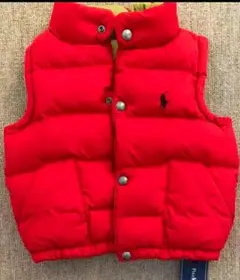 ❤️タグ付き ラルフローレン ダウンベスト❤️リバーシブル❤️