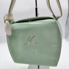 Kitamura キタムラ ショルダーバッグ Kロゴ エナメルのサムネイル