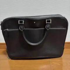 ミラショーン 日本製 定価5,8万 2WAY ビジネスバッグ 牛革 本革 チョコ