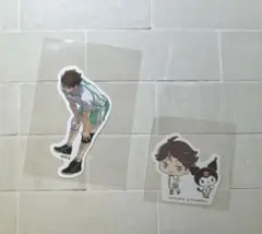 ハイキュー　及川徹　ダイカットステッカー　原画展仙台描き下ろし　サンリオコラボ