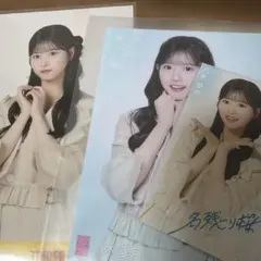 AKB48 八木愛月　名残り桜　特典三枚