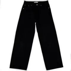 ZARA ワイドデニムパンツ ブラック 40