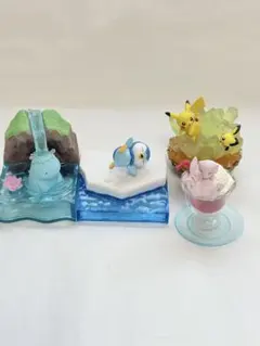 ポケモン リーメント ヌオー　ポッチャマ　ピカチュウ　ミュウ　フィギュア