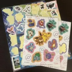 【非売品】ポケモン シール 4シートセット