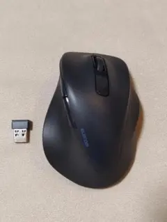 ★美品・送料無料★ エレコム ワイヤレスマウス M-XGL30DBSKBK