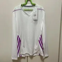 アディダス長袖トレーニングシャツ未使用品タグ付き
