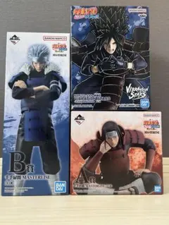 扉間 柱間 フィギュア　一番くじ　繋がる思い。おまけ付き（うちはマダラ）