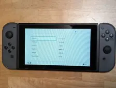 『表示不良ジャンク品』Nintendo Switch グレー