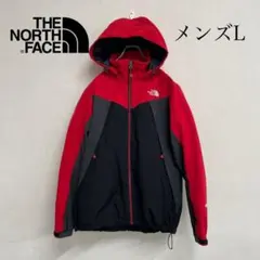 ノースフェイス　HYVENTマウンテンパーカー　レッド×ブラック