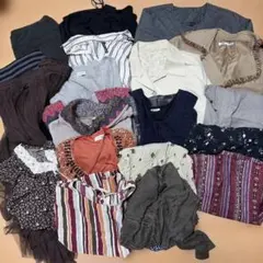 お得！大きいサイズ洋服セット主に3Ｌサイズ まとめ売り！20点セット おまけ2点