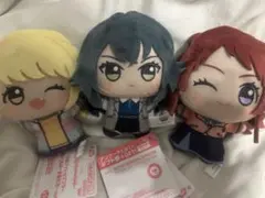 3人セット！　学園アイドルマスター ちびぐるみ 学園生活 vol.1