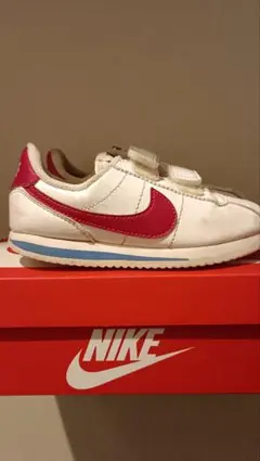 NIKE コルテッツ　17cm　ナイキ 　白　　キッズ　スニーカー　トリコロール