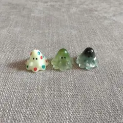 天然石 豚 ブタ ぶた 置物 3点セット グリーンアベンチュリン