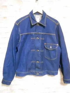 最終売り切り Lee リー 0401 カウボーイ デニム ジージャン LARGE 最終売り切り Lee リー 0401 カウボーイ デニム ジージャン