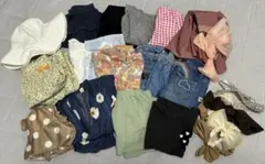 夏　女の子用ベビー服まとめ売り　80サイズのサムネイル