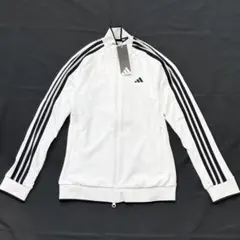 adidas　3ストライプス ドライジャケット レディス　Mサイズ　ホワイト