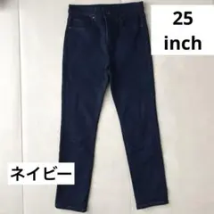 【美品】UNIQLO ヒートテックウルトラストレッチスリムジーンズ 25