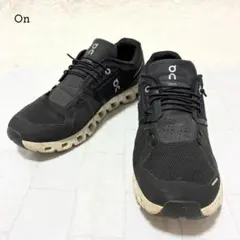 On クラウド5 スニーカー ランニング ブラック 26.5㎝ 軽量 ロゴ 厚底のサムネイル