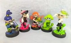 スプラトゥーン amiiboアミーボ フィギュア 5体セット