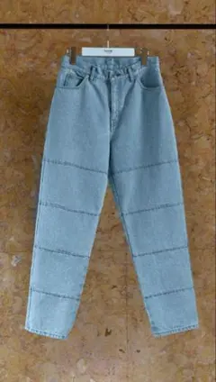 ri❤︎プロフ様専用meer. PIPING BORDER DENIM Sサイズ