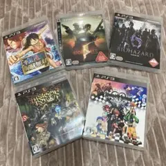 PS3 ソフト 5本セット まとめ売り