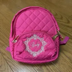 Rady キルティング ミニリュック ピンクのサムネイル