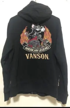 VANSON トムとジェリー パーカー Mサイズ