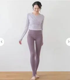 SUKALA ギザークロスロングスリーブトップス Sサイズ ラベンダー