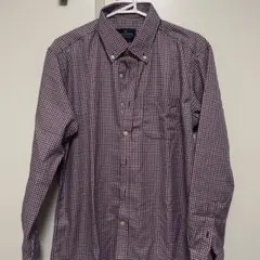 CLEVER DOG チェック柄 ボタンダウン Lサイズ