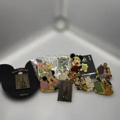 Disney ディズニー ピンバッチ セット　ユーロ