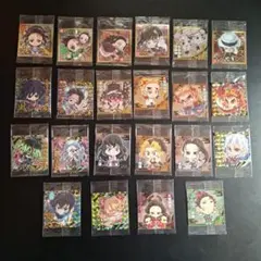 7弾　Sレア　ノーマル　レア　鬼滅の刃シール　鬼滅の刃ディフォルメシール　Rギフ