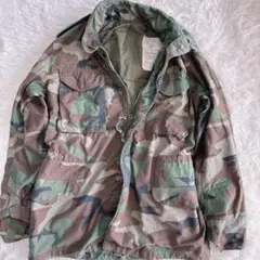 1982年製 米軍実物 US ARMY M-65ジャケット ウッドランド迷彩 M