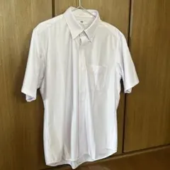 UNIQLO ボタンダウン 半袖ワイシャツ L