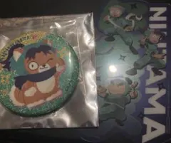 忍たま乱太郎どうぶつフォーゼグリッター缶バッジ・劇場版入場特典一年生