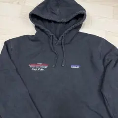Patagonia パタゴニア パーカー L ブラック Uprisal 刺繍ロゴ