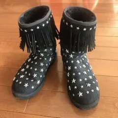 ●Emi emi●　アグ &ジミーチュー コラボムートンブーツ/mo ジミー チュウ×UGG Australiaのコラボブーツ