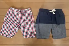 Quiksilver ハーフパンツ 2枚組 サイズ100