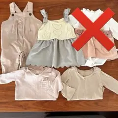 70サイズ　プティマイン4点セット