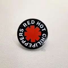 【ピンバッジ】レッド・ホット・チリ・ペッパーズ ロゴ ロック 音楽