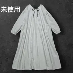 【新品】 サマンサモスモス リボン付き 前後2WAY ワンピース ストライプ M