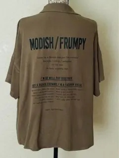 ロデオクラウンズ RODEOCROWNS 半袖シャツ 英字 ミリタリー カーキ