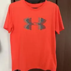 Under Armour HeatGear Tシャツ YXL オレンジ