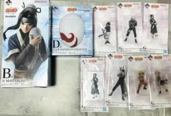 一番くじ NARUTO 波の国編 B賞白フィギュアD賞白のお面 G賞 F賞