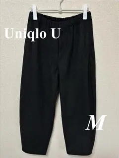 ブラッシュドスウェットワイドパンツ ダークグレー