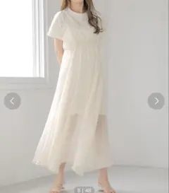 ヘザー　Heather キャミワンピース ホワイト