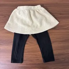 BREEZE　スカッツ　90　10部丈　アイボリー　女の子