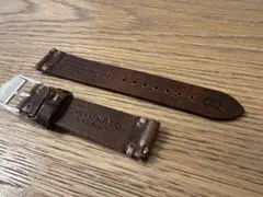 FORTUNATO ブラウンレザーベルト　20mm クイックリリース