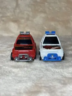 チョロQ NO.A-56 マイティボーイ4WD レッド ホワイト 2台セット